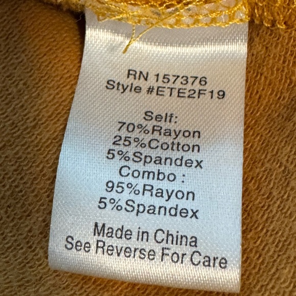 Evy’s Tree The Nicole Hooded Open Cardigan W/Diagonal Pockets Golden Sunset, L - Picture 7 of 10